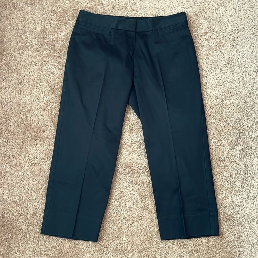 Lafayette 148 New York Cropped Pants - Picture 1 of 7